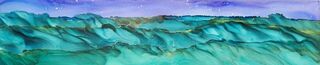 Panorama Seascape Framed 25 x 92 cm