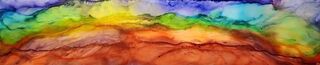 Earthsong Horizons - Panorama Landscape Framed 25 x 92 cm