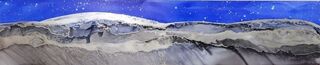 Panorama Nightscape Framed 25 x 92 cm