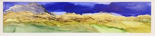 Panorama Landscape Framed 25 x 92 cm
