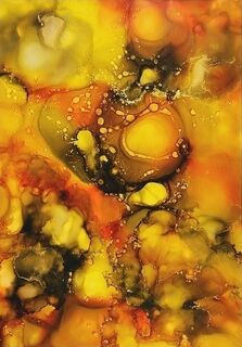 Abstract Art A3 in an A2 Frame
