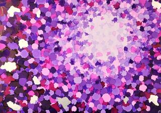 Abstract Art A2 in an A1 Frame A2A025