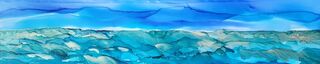 Panorama Seascape Framed 25 x 92 cm