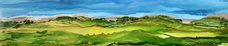 Where I go to Breath - Panorama Framed 31 x 96 cm