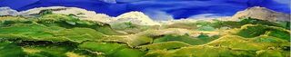 Panorama Landscape Framed 25 x 92 cm