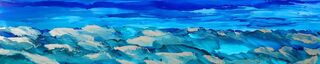 Panorama Seascape Framed 25 x 92 cm