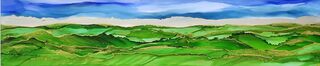 Panorama Landscape Framed 25 x 92 cm