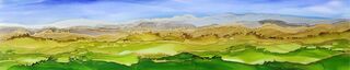 Panorama Landscape Framed 25 x 92 cm